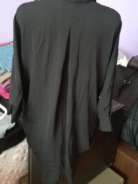Dlhá čierna blúzka vel. 40, reserved,40