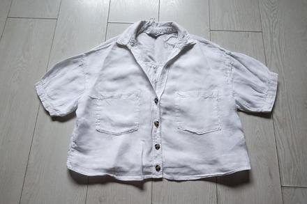 Ľanová košela zara, zara,s