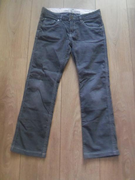 Nohavice zn. h&m loog + top zn. sancred denim, h&m,s