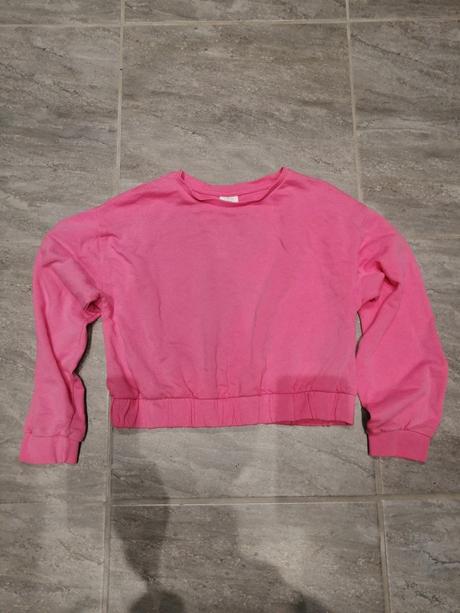 Moderná ružová mikina do pása zara v152, 11-12r., zara,152