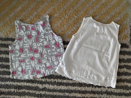 Písmenkové letné tielko 134/140, takko,134