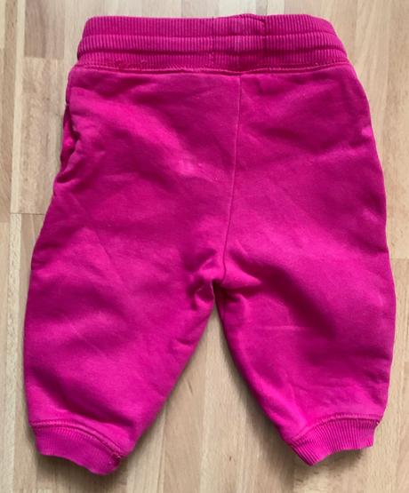 H&m ružové dievčenské tepláky, h&m,62
