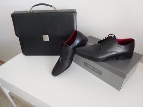 Pánske kožené elegantné topánky 42, nové, 42