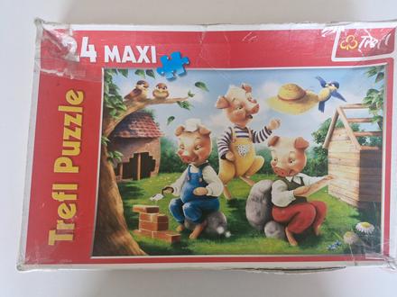 Maxi puzzle 3 prasiatka, 