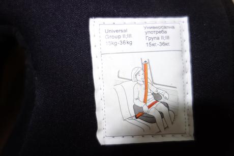 Podsedák lorelli safety junior 15-36kg,