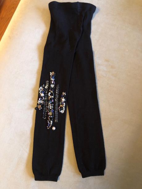 Zdobené leginy xs, xs