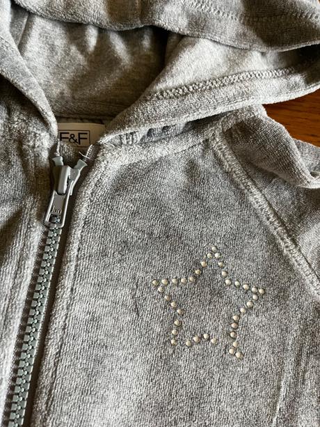 Teplejšia súprava jegginsy a mikina, h&m,110