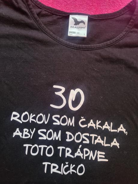 Vtipné tričko, l