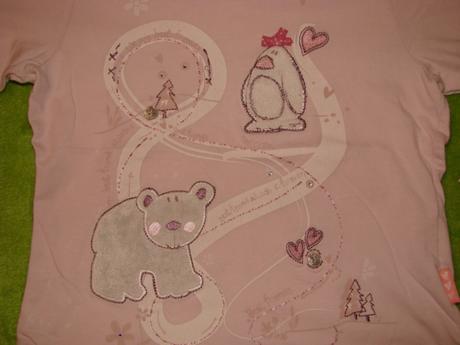 Nádherné tričko, next,104