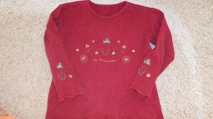 Bordové tričko, 104