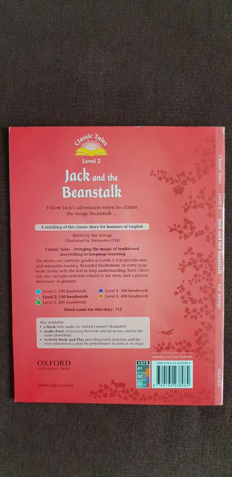 Kniha - jack and the beanstalk, 