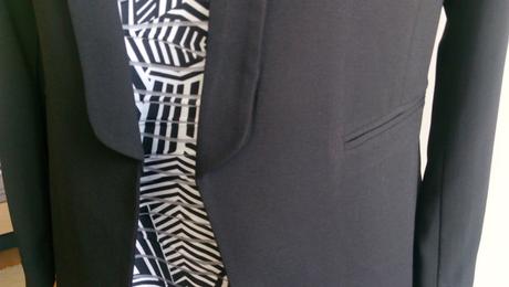 Sako s predĺženou fazonou nove, h&m,42