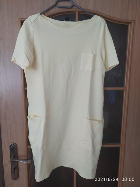 Žlté šaty, lupilu,42