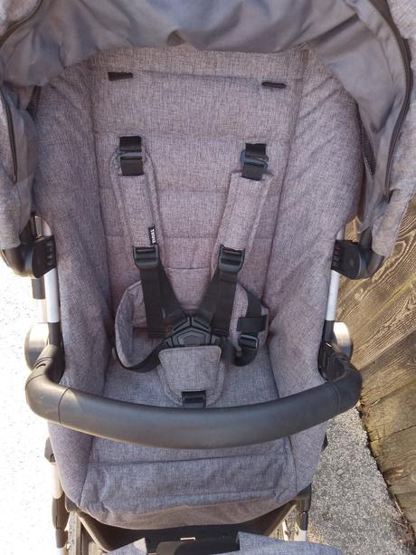 Sportovy kocik thule sleek + surodenecky /dvojicky, thule,thule sleek