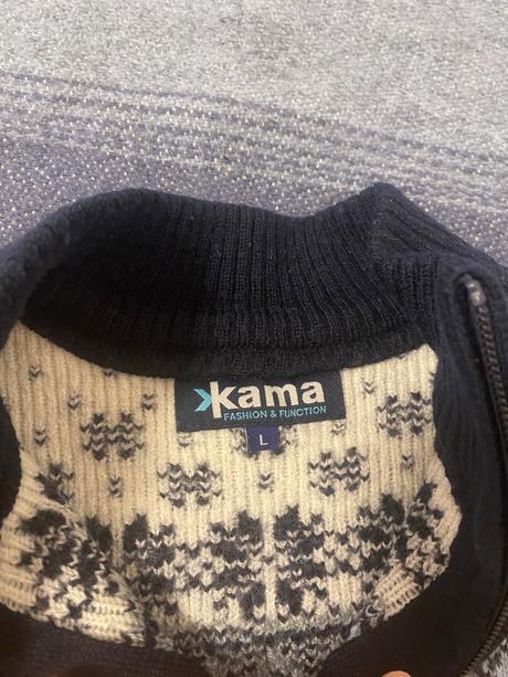 Kama sveter veľ. l s merino vlnou, 128