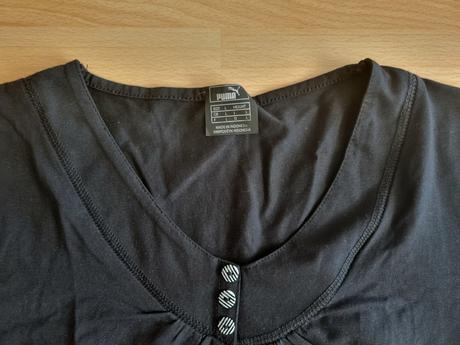 Dámske čierne tričko veľ.l, puma,l