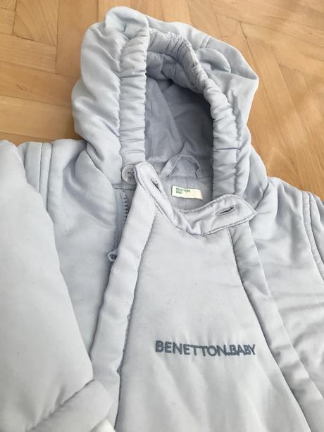 Zimný overal benettonbaby, benetton,68