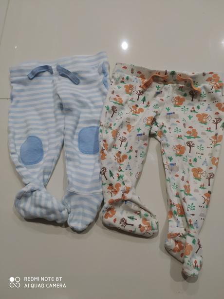 2ks polodupacky, tepláky 3-6m, 68