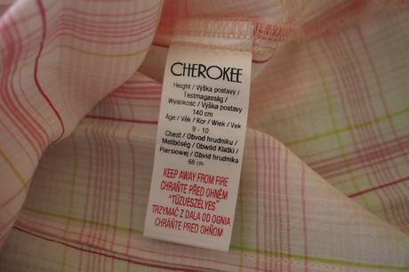 Dievčenská košeľa, cherokee,140
