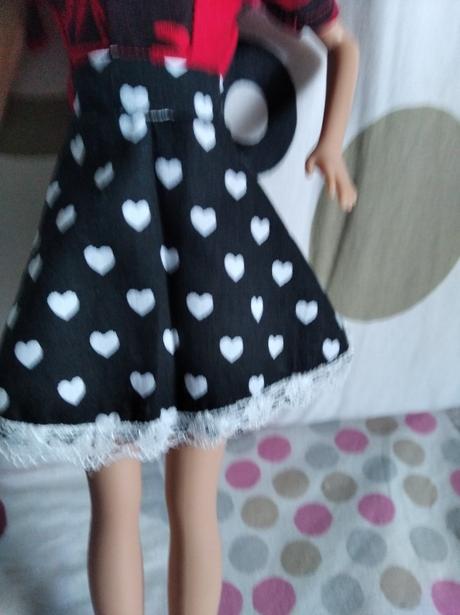 Sukne babiku barbie, 