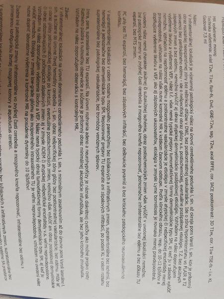 Mám poškodenie nervových buniek v mozgu?