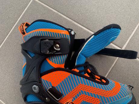 Detské kolieskové korčule, 35