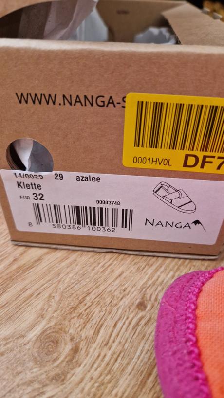 Nanga barefoot papučky, nanga,32