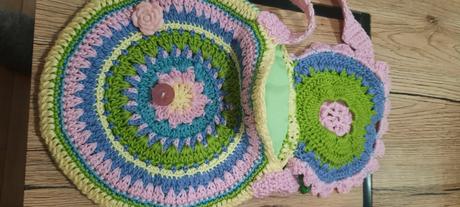 Rucne hackovane 2 kabelky, 