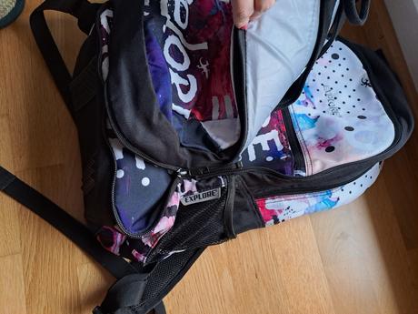 Školská taška 3 komorová, 2. stupeň zš, 