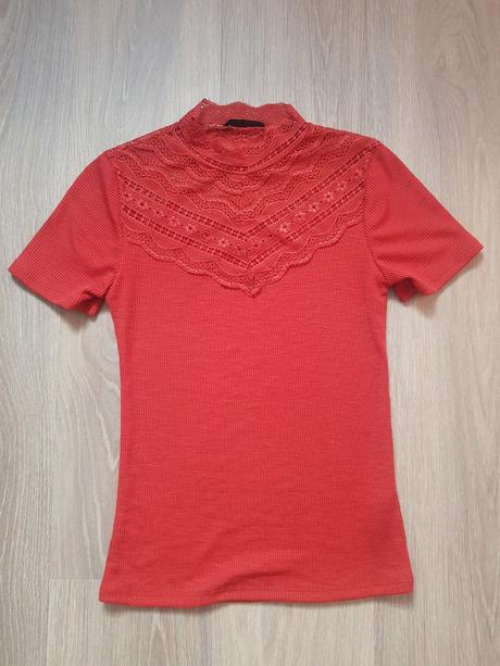 Reserved tricko s krajkou, reserved,xs