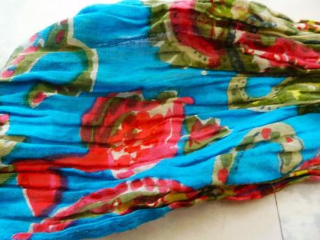 Etno pestrá čelenka,