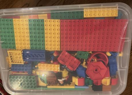 Originál lego duplo, veľký mix 8 kg,
