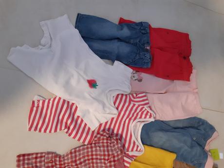 Predam mix oblecenia pre dievcatko 9-12mesiacov, 86–98