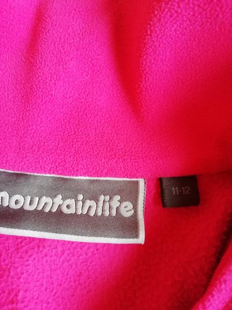 Flísová mikina mountainlife 146/152, 146