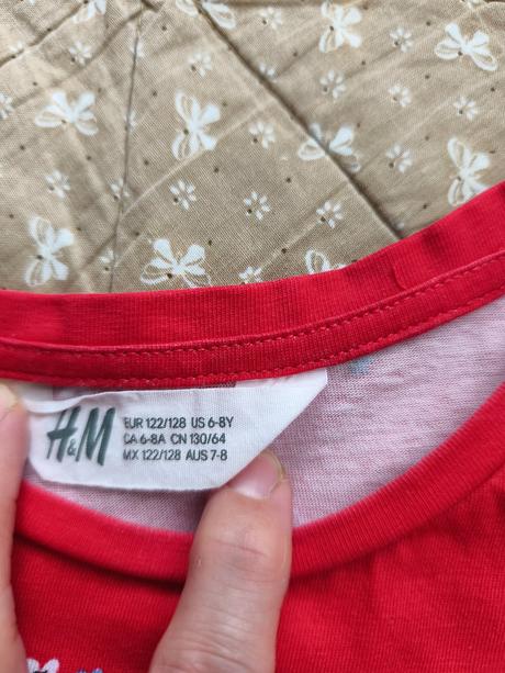 Dievčenské tričko, h&m,122