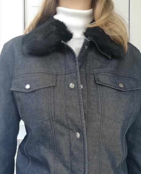 Kabátik z rifloviny, veľ. m, 40