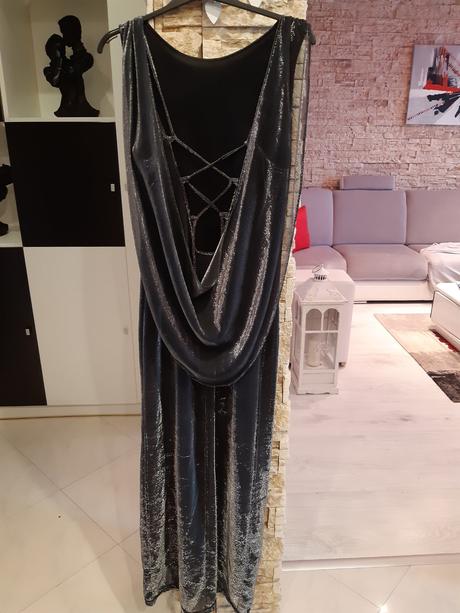 Strieborne saty s/ m, s