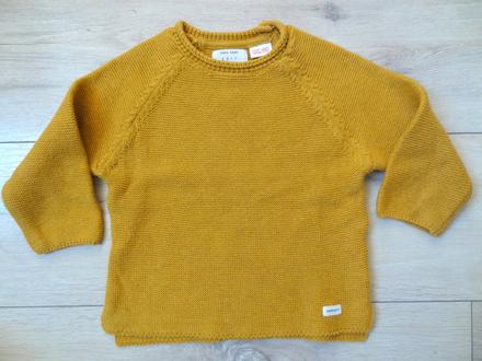 Horčicový pulover zara, zara,92
