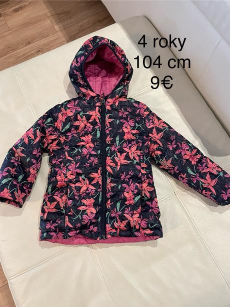 Detská obojstranná bunda, coccodrillo,104