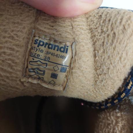 Zimne topanky, sprandi,38
