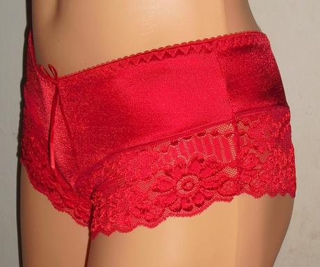 Cervene jemnucke nohavicky, s