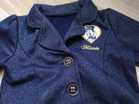 Zateplené sako minnie, disney,80