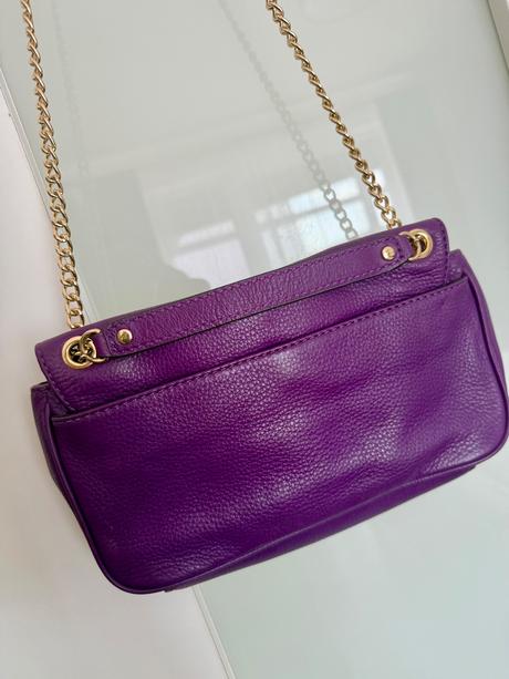 Fialová kabelka michael kors, michael kors