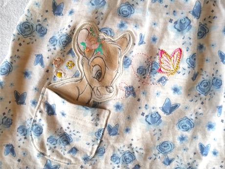 Modre saty s pancuskami 3-6m, disney,68