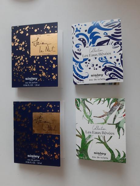 Vzorky parfémov dior, loewe, sisley, lancome,