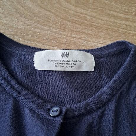 Dievčenský sveter h&m, h&m,110
