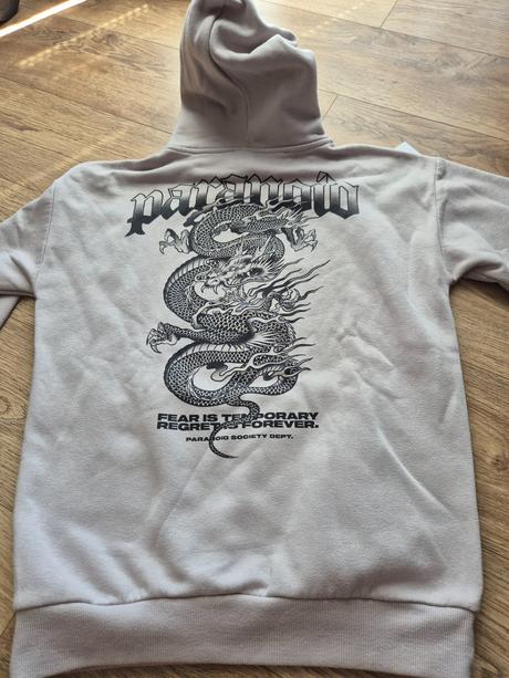 Krémová mikina veľ. s, s