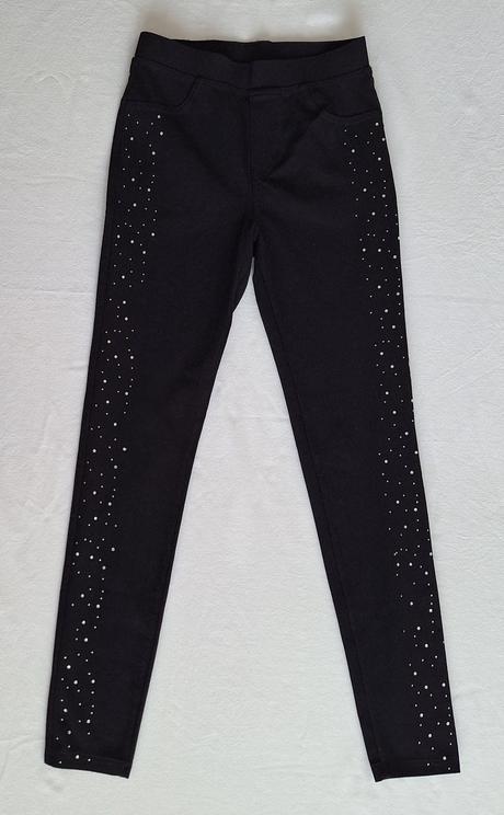 Džegíny s kamienkami, h&m,158