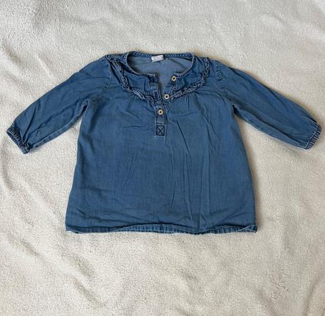 Riflova dzinsova kosela hm 74, h&m,74