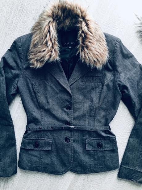 Sako s kožušinou amisu, amisu,xs